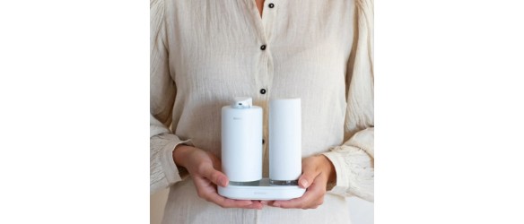 Дозатори за сапун 200 мл 2 бр. Mineral Fresh White BRABANTIA ➤ топ цена ➤ dshome.bg