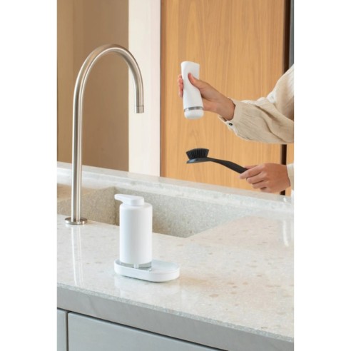 Дозатори за сапун 200 мл 2 бр. Mineral Fresh White BRABANTIA ➤ топ цена ➤ dshome.bg