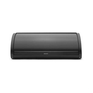 Кутия за хляб Roll Top Matt Black BRABANTIA ➤ топ цена ➤ dshome.bg