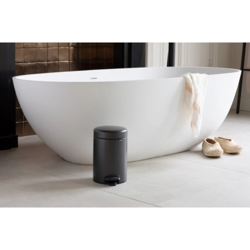 Кошче за баня 3 л NewIcon Confident Grey BRABANTIA ➤ топ цена ➤ dshome.bg