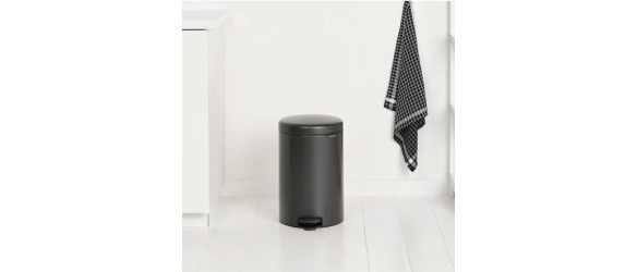 Кош за боклук 20 л NewIcon Confident Grey BRABANTIA ➤ топ цена ➤ dshome.bg
