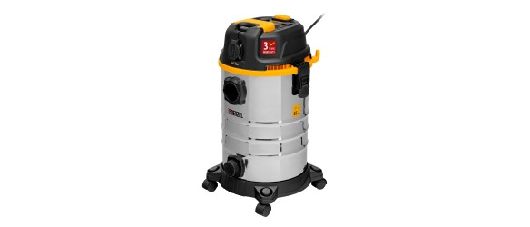 Строителна прахосмукачка 1400 W 30 л EVC30 DENZEL ➤ топ цена ➤ dshome.bg