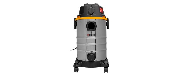 Строителна прахосмукачка 1400 W 30 л EVC30 DENZEL ➤ топ цена ➤ dshome.bg