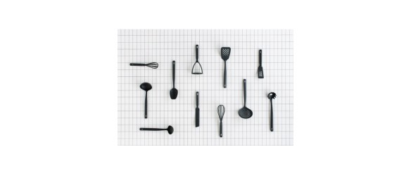 Лъжица за сервиране 32.5 см Black Nylon BRABANTIA ➤ топ цена ➤ dshome.bg