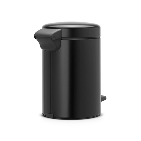 Кошче за баня 3 л NewIcon Matt Black BRABANTIA ➤ топ цена ➤ dshome.bg