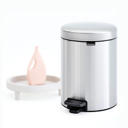 Кошче за баня 5 л NewIcon Matt Steel BRABANTIA ➤ топ цена ➤ dshome.bg