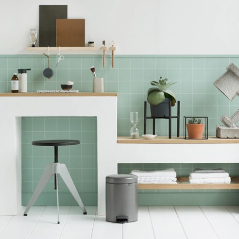 Кошче за баня 5 л NewIcon Platinum BRABANTIA ➤ топ цена ➤ dshome.bg