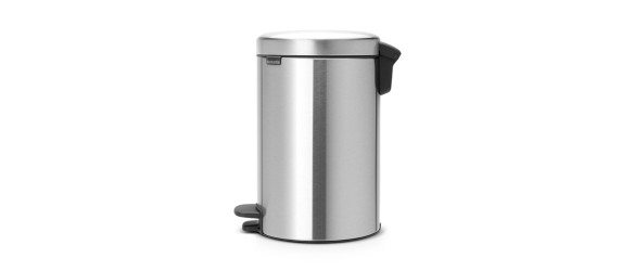 Кош за боклук 12 л NewIcon Matt Steel BRABANTIA ➤ топ цена ➤ dshome.bg