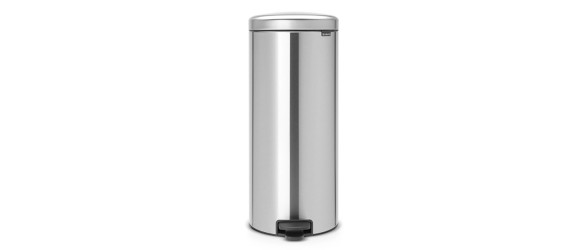 Кош за боклук 30 л NewIcon Matt Steel BRABANTIA ➤ топ цена ➤ dshome.bg