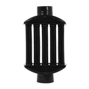 Радиатор-топлообменник с пет ребра черен ➤ топ цена ➤ dshome.bg