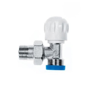 Ъглов кран за радиатор 24*19 х 1/2" BRASS FORM ➤ топ цена ➤ dshome.bg