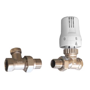 Радиаторен прав комплект 3в1 1/2" THS THERMOSTYLE ➤ топ цена ➤ dshome.bg 2