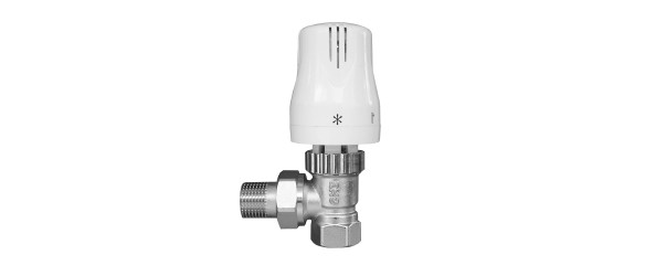 Радиаторен прав сет Cayman-5 White 1/2"x16 мм и 1/2"x15 мм ➤ топ цена ➤ dshome.bg