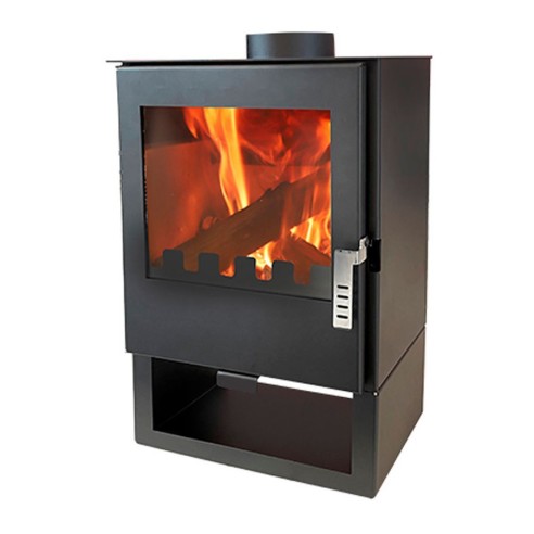 Камина на дърва 5 kW Mouse K5S1 ALAZ ➤ топ цена ➤ dshome.bg