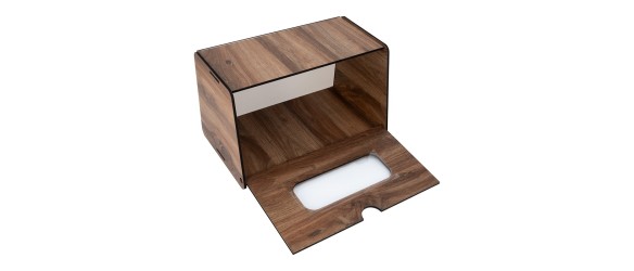 Кутия за хляб с дървесен дизайн 34x30x21 см
