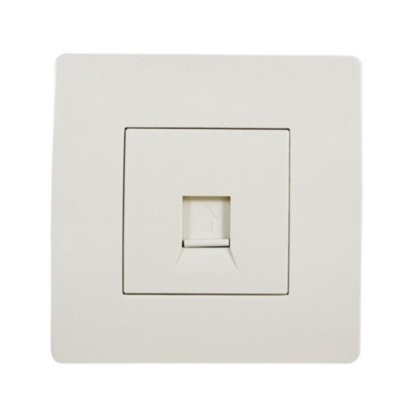 Контакт за компютър Basic крем ELMARK - 1