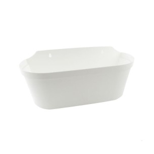 Стенна саксия-сандъче 40 см 5.6 л бяло ➤ топ цена ➤ dshome.bg