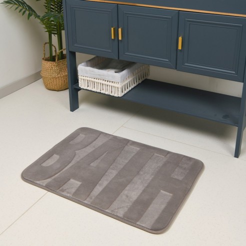 Постелка за баня BATH с Memory пяна кафява INTER CERAMIC ➤ топ цена ➤ dshome.bg
