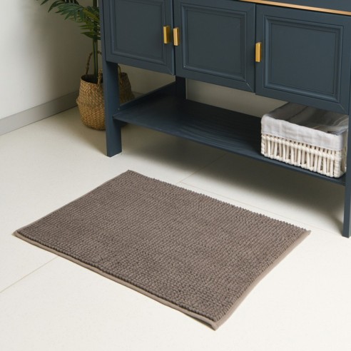 Постелка за баня 50x70 см кафява INTER CERAMIC ➤ топ цена ➤ dshome.bg