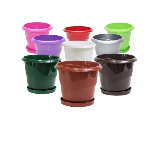 Саксия ф26 см керемида MH ➤ топ цена ➤ dshome.bg