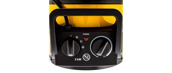 Калорифер с керамичен нагревател DHC 2-100 220V DENZEL ➤ топ цена ➤ dshome.bg