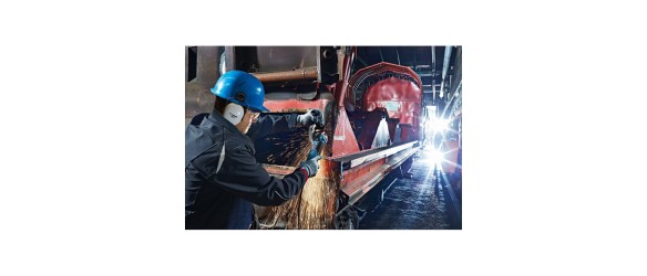 Ъглошлайф 1900 W ø125 мм GWS 19-125 CI Professional BOSCH ➤ топ цена ➤ dshome.bg