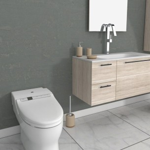 Четка за тоалетна сребриста ReNew Brilliant Steel BRABANTIA ➤ топ цена ➤ dshome.bg 2