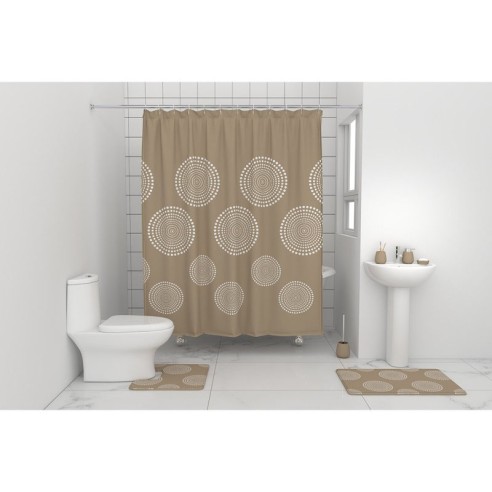 Четка за тоалетна Лейла бежова INTER CERAMIC ➤ топ цена ➤ dshome.bg