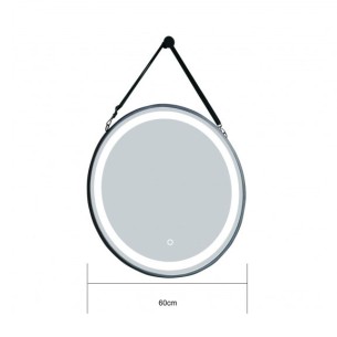 Огледало за баня Аблена с LED осветление ф60см INTER CERAMIC - 1 2