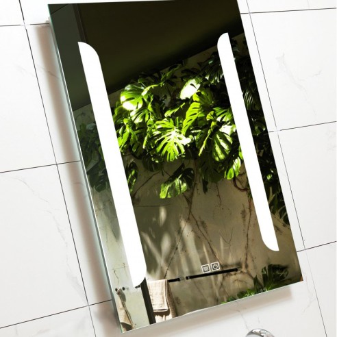 Огледало за баня с LED осветление 50x70 см ICL 1591 INTER CERAMIC ➤ топ цена ➤ dshome.bg