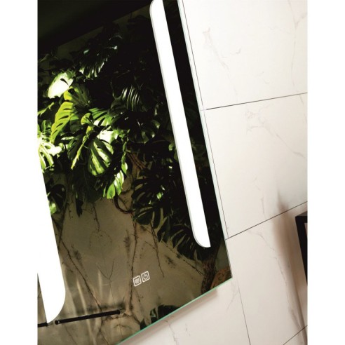 Огледало за баня с LED осветление 50x70 см ICL 1591 INTER CERAMIC ➤ топ цена ➤ dshome.bg