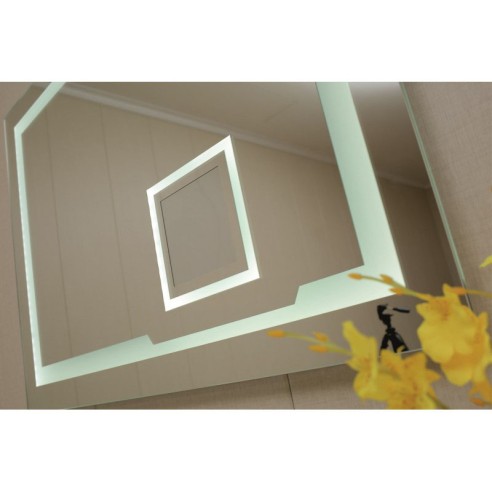 Огледало за баня с LED осветление 60x80 см ICL 1899 INTER CERAMIC ➤ топ цена ➤ dshome.bg