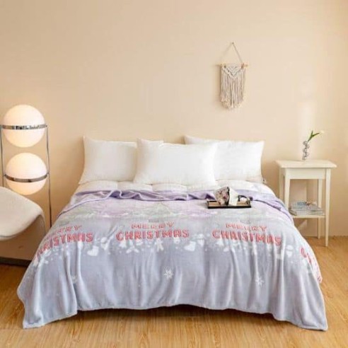 Одеяло 180x200 см Нежна Коледа ➤ топ цена ➤ dshome.bg