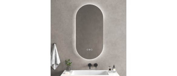 Огледало за баня с вградено осветление ICL 1817 INTER CERAMIC ➤ топ цена ➤ dshome.bg
