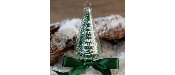 Светеща коледна топка Зимна картина ➤ топ цена ➤ dshome.bg