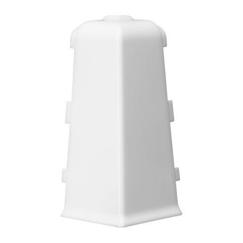 Външен ъгъл за подов перваз INDO-01 бял 2 бр. ARBITON