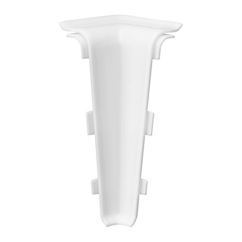 Вътрешен ъгъл за подов перваз INDO-01 бял 2 бр. ARBITON