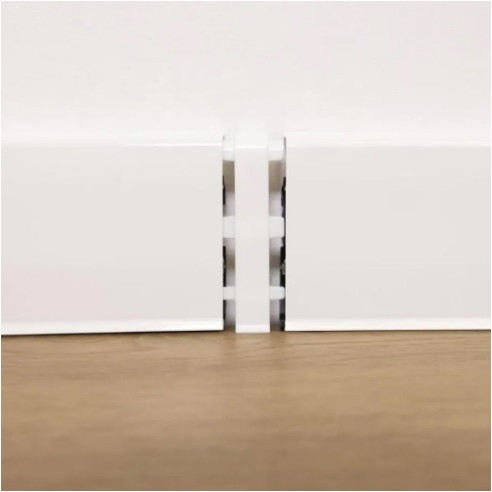 Свързваща снадка за подов перваз INDО-01 бяла 2 бр. ARBITON