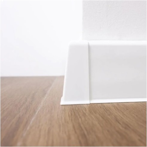 Външен ъгъл за подов перваз INDO-01 бял 2 бр. ARBITON