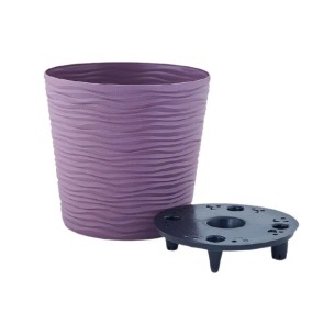 Саксия с дренаж Ø16 см лилава Фюжън ➤ топ цена ➤ dshome.bg