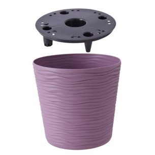 Саксия с дренаж Ø16 см лилава Фюжън ➤ топ цена ➤ dshome.bg 2