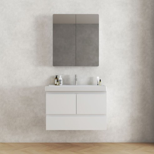 Огледален шкаф за баня ICMC 7046 UP /7013 INTER CERAMIC