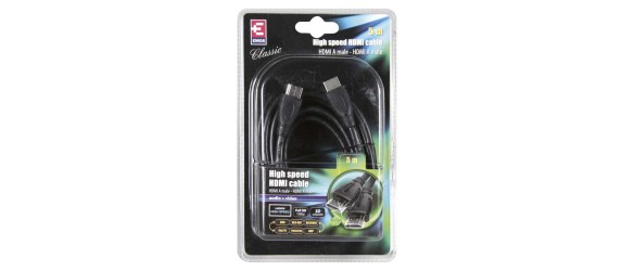 HDMI кабел A/M-AM 5 м SB0105 EMOS HDMI кабел A/M-AM 5 м SB0105 EMOS