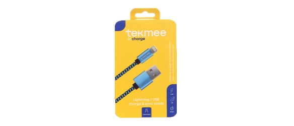 Кабел за iPhone Nylon TEKMEE Кабел за iPhone Nylon TEKMEE
