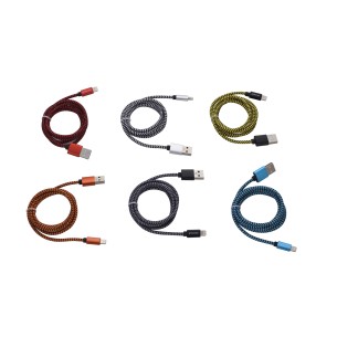 Кабел за iPhone Nylon TEKMEE 2