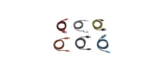 Кабел за iPhone Nylon TEKMEE Кабел за iPhone Nylon TEKMEE