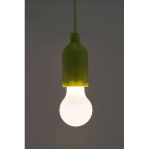 Подвижна лампа на батерии зелена HyCell 2