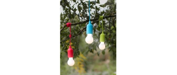 Подвижна лампа на батерии зелена HyCell