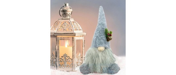 Коледни топки Ø6 см златисти и с райе 6 бр. ➤ топ цена ➤ dshome.bg