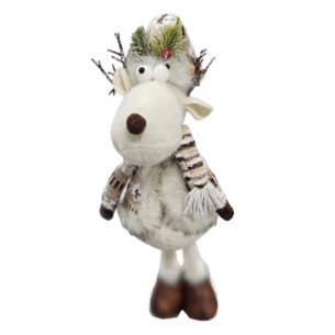 Коледни топки Ø6 см златисти и с райе 6 бр. ➤ топ цена ➤ dshome.bg